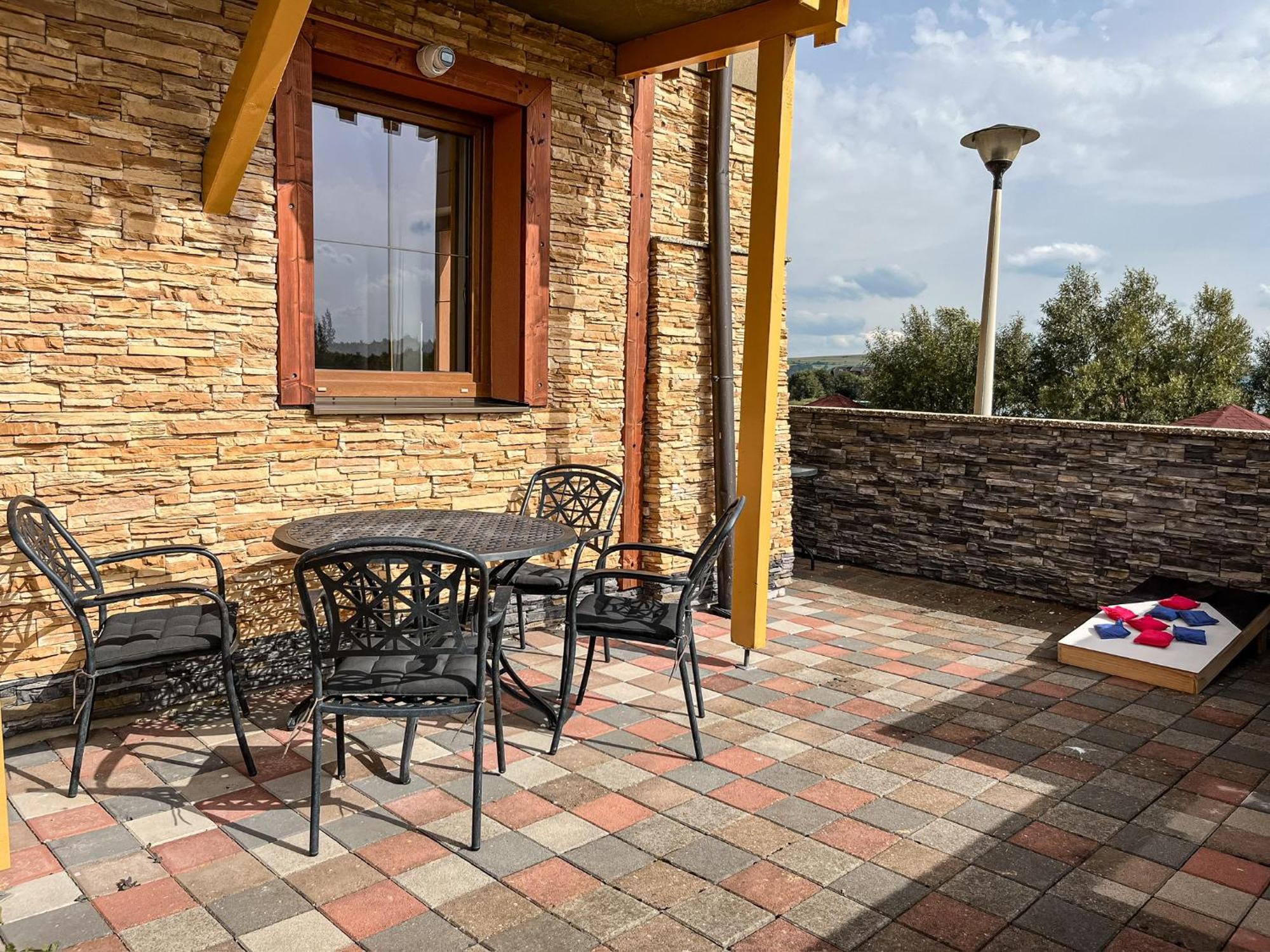 Tri Stity Apartment With Tatra View Terrace Vel'ka Lomnica Exterior foto